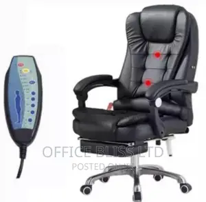 Modern Executive CEO Massage Chair With Footrest
