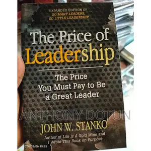 The Price of Leadership: The Price You Must Pay