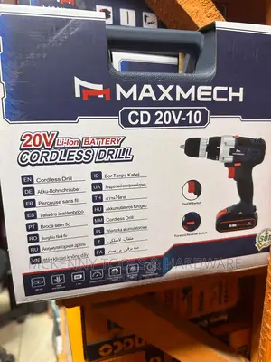 Maxmech Cordless Battry Dril 20v