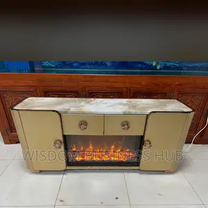 TV Stand With Fireplace