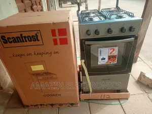 Scanfrost 4 Burner Gas Cooker With Oven