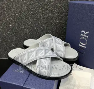 Original Dior Leather Slipers