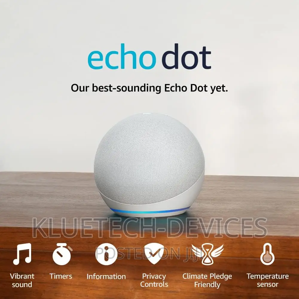 Echo Dot (5th Generation)-clock