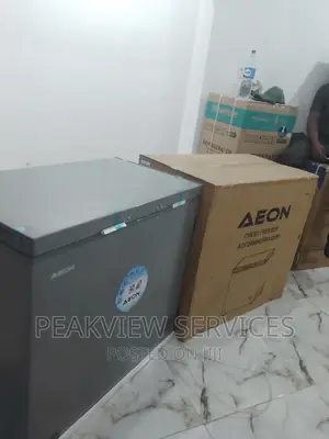 Spanking New Aeon (200L) Grey Chest Freezer With Key Lock