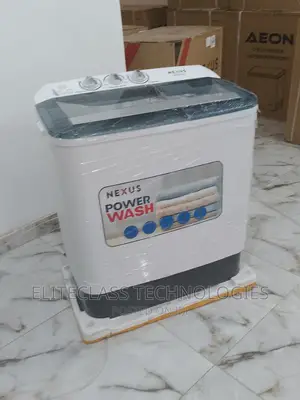 Nexus New Wash NM-WM-75SA 7.5kg Twin Tub Washing Machine.