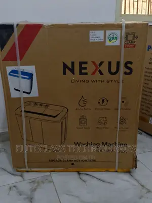 Nexus Best NM-WM-75SA 7.5kg Twin Tub Washing Machine.