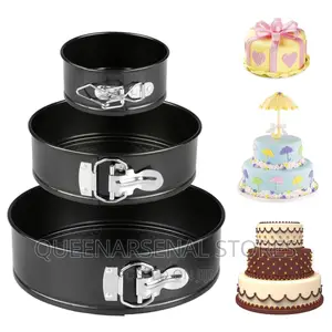 3in1 Aluminium Nonstick Cake Mould Pan