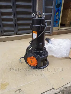 3hp/2.2kw Fluidwell Grinder Cutter Sewage Pump