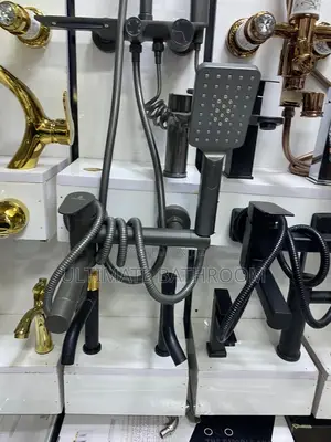 Grey Bathtub Tap