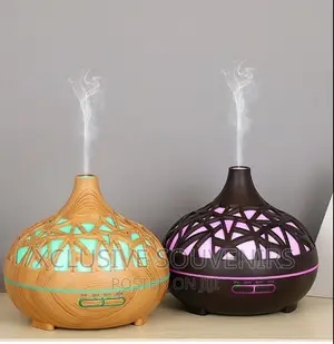 500ml Laser-cut Humidifier/Aroma Diffuser With Fragrance Oil