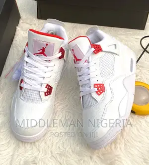 Air Jordan Retro IV Metallic Red Sneakers