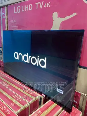 Brand New LG 49" Android Smart 4k Tv>Bluetooth>Flameless>Uhd