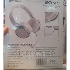 Sony Headset Wireless Bluetooth Headphones With Mic