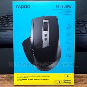 RAPOO MT750W Bluetooth Rechargeable Multi-Mode Mouse