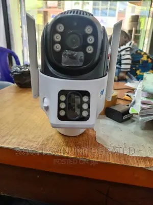 4g Dual Lense Solar Powered Smart Alarm PTZ Camera