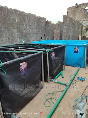 Mobile Tarpaulin Fish Pond ( Collapsible Pond)