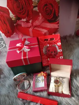 Lovers Package With 5 Items in Box With a Fancy Bag