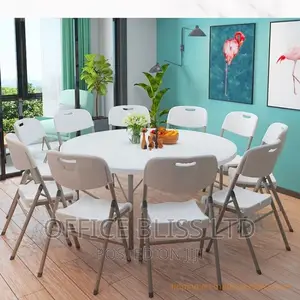 6ft By 10 Seater Outdoor Table & Chairs