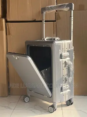 Aluminum Light Metal Luggage With Laptop Compartment