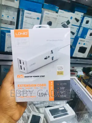 Ldnio 65W USB C Charger 4 USB Port Power Outlet for Laptop /