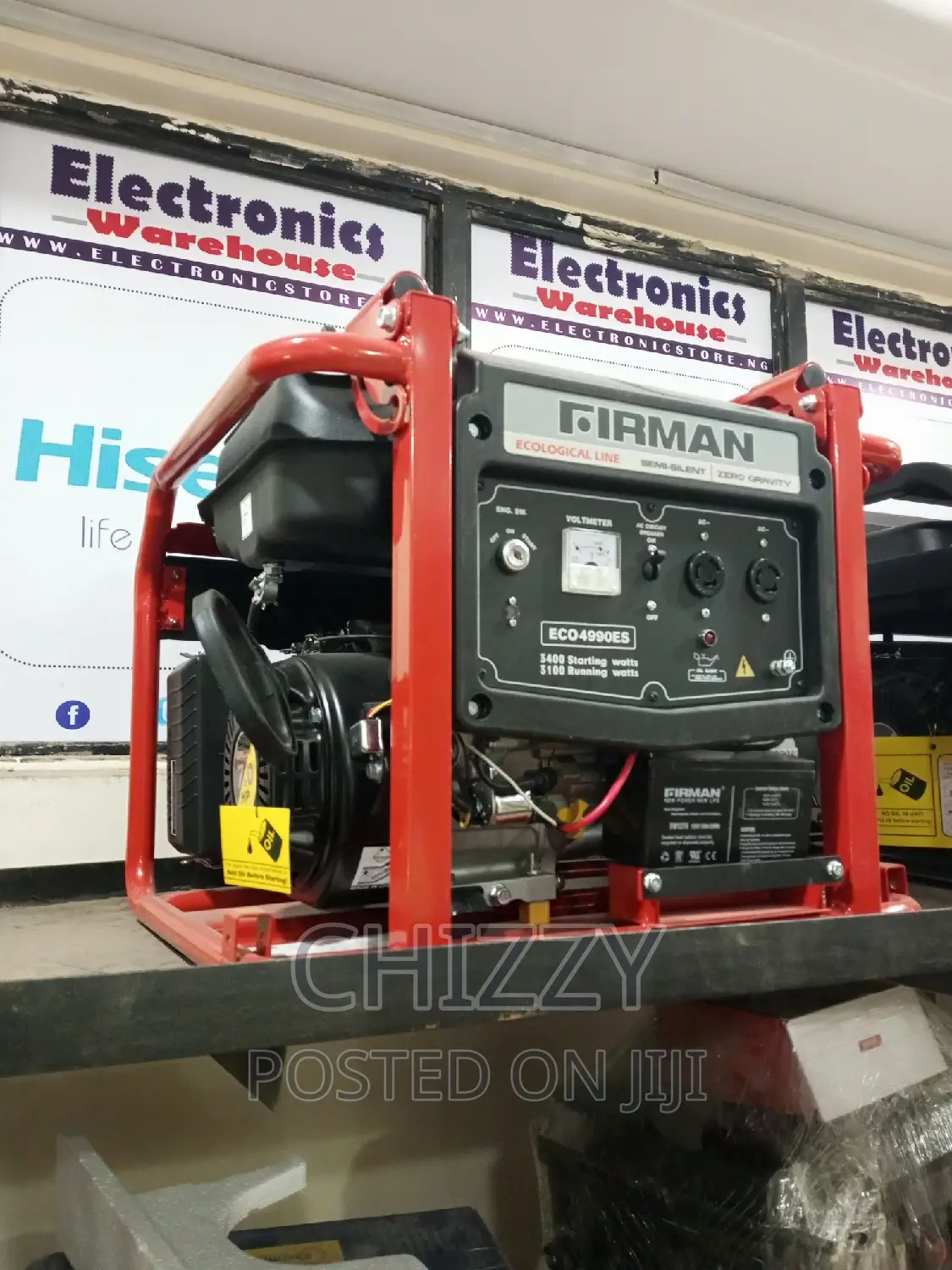 Firman Generator  Cooper Wire 2.8kva