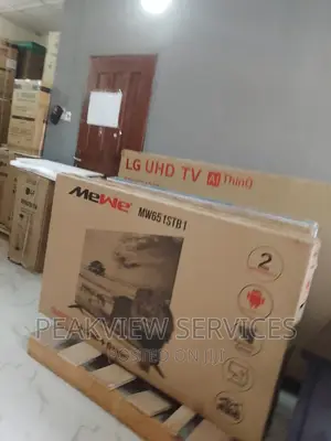 Fast Selling Mewe Frameless Tv (65 Inches) + Remote Control