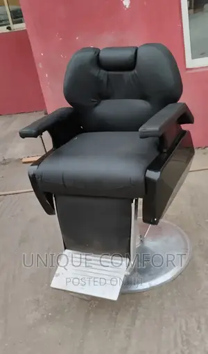 Imported Executive Saloon Recliner Rolling Barber Chair