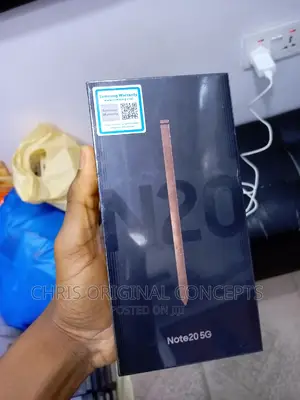 New Samsung Galaxy Note 20 5G 128 GB Gold