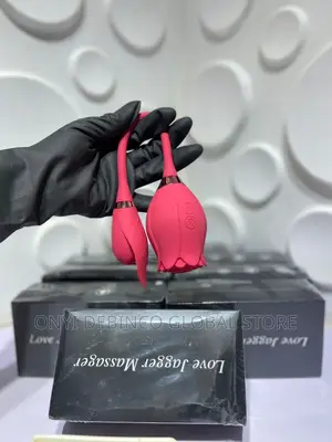 Flower Sucker Tongue Licking Vibrator Clitoris Massage