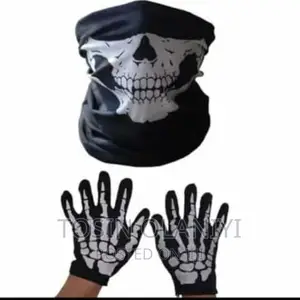 Original Full Skeleton Gloves and Mask Combo