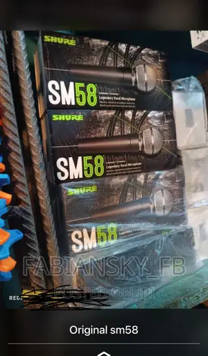 Original Professional Wired Shure Microphone SM58