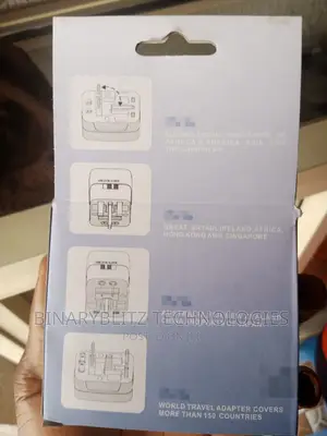 Universal Adapter and Surge Protector