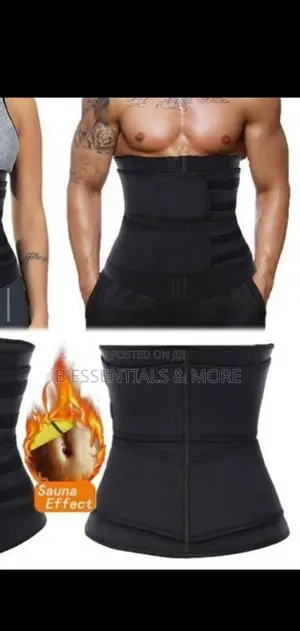 Double Compression 2 Belt Strap Neoprene Waist Trainer