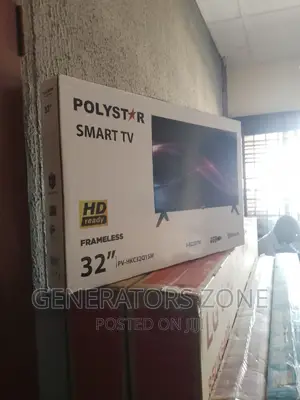 New Polystar 32 Inch Straight Smart Tv+Miracast