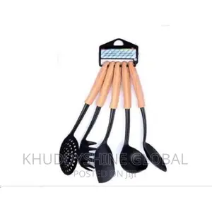 Non Stick Cooking Spoon Set - 5-piece