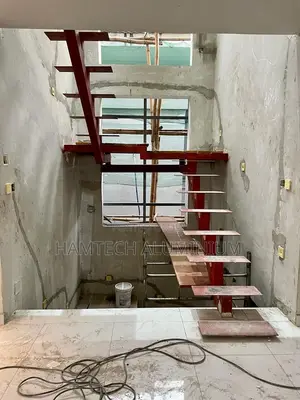 Modern Balustrade Iron Staircase