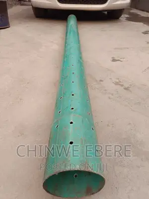 Perforated PVC Pipes and Geotextile