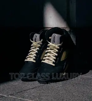 *ORIGINAL Air Jordan 5 Retro SP a Ma Maniére Black*