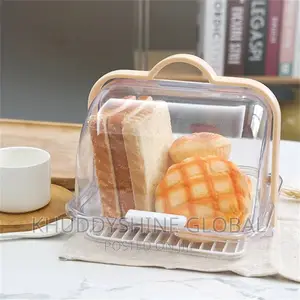 Kitchen Countertop Bread Storage Box Portable Sealed Bread