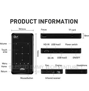 Smart Portable Ultra Hd DLP Mini Smart Projector
