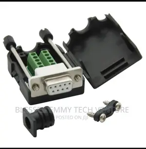 DB9 RS232 Connector Breakout Board With Enclosure - Female