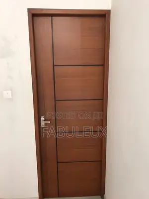 Grooved HDF Door With Frame and Architraves