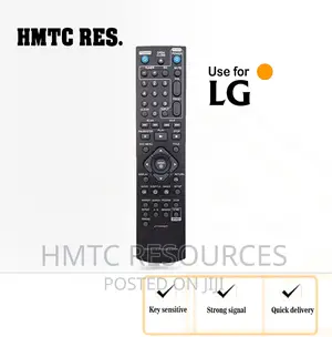 Multifunctional LG DVD/Theatre System Remote Control