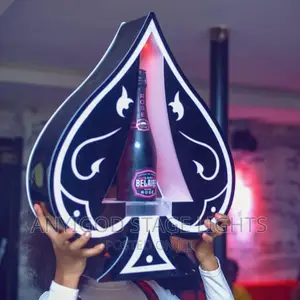 Ace of Spades Bar, Champagne, Wine, VIP Bottle Presenter