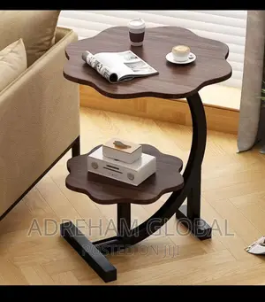 Nordic Double Layer Living Room and Bedroom Table/Stool