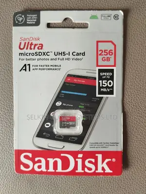Sandisk 256gb Ultra Sd Memory Card