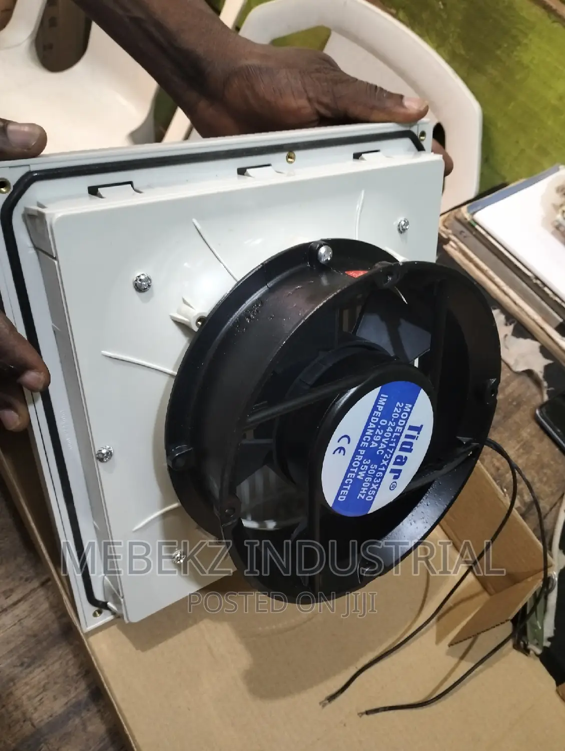 Panel Exhaust Cooling Fan