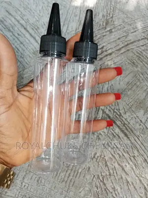 100ml Transparent Plastic Bottle Nozzle Cap