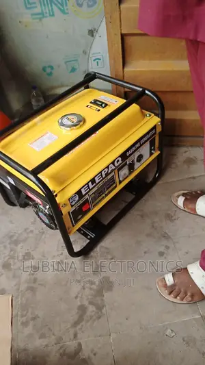 Brand New Elepaq 3.5kva Generator✓100% Copper✓Yellow Colour✓