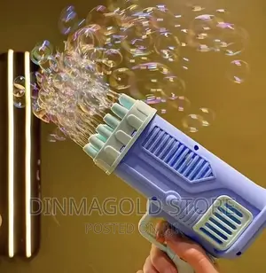 Children 32 Hole Bubble Gun Machine